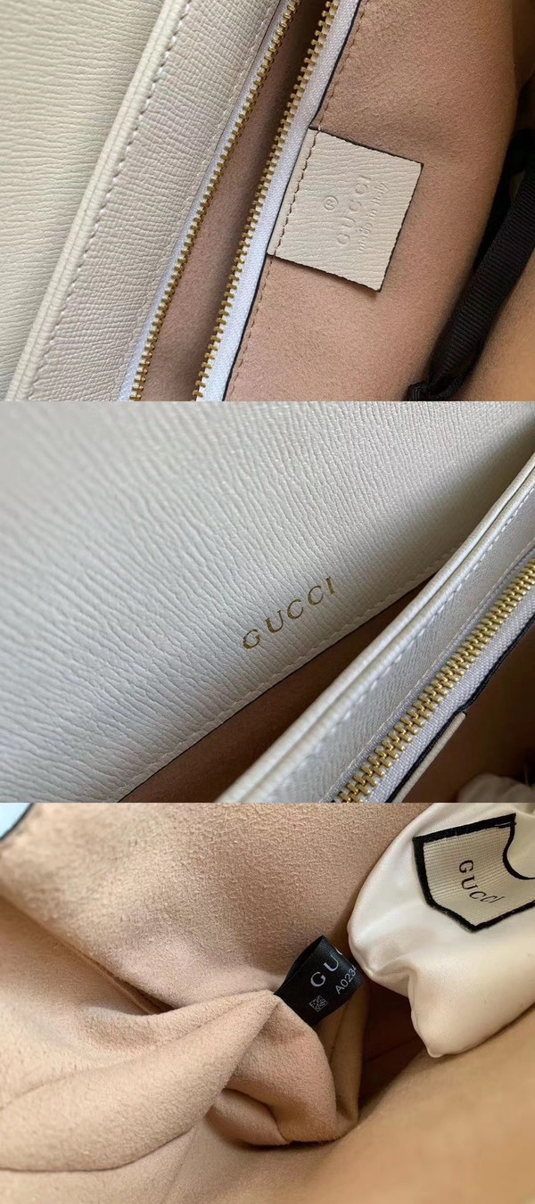 Gucci 1955 Horsebit shoulder bag White