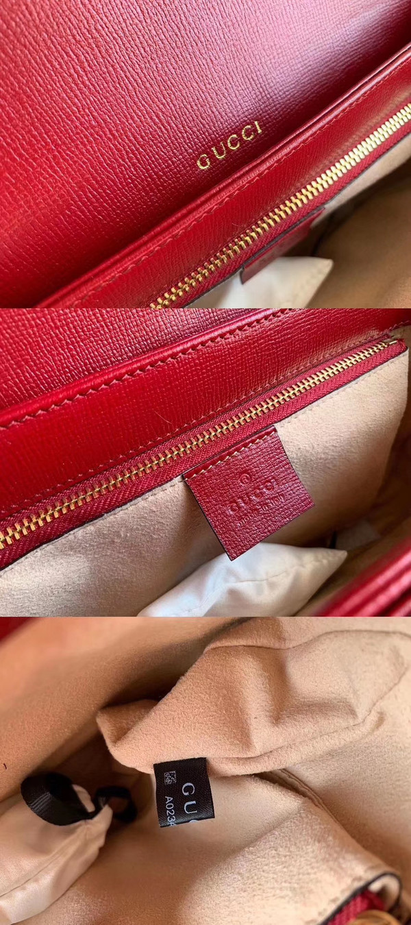Gucci 1955 Horsebit shoulder bag Red