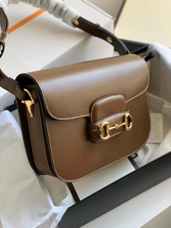 Gucci 1955 Horsebit shoulder bag Brown