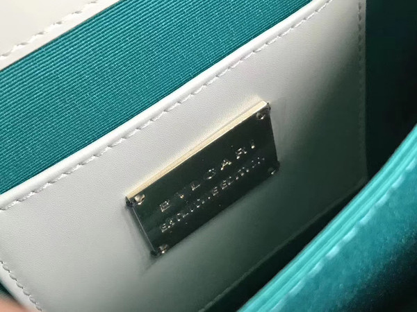 BVLGARI Limited Edition Serpenti Forever leather shoulder bag Green