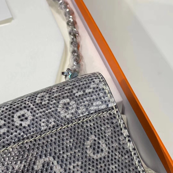Hermès Ombre Lizard Verrou 17 Bag