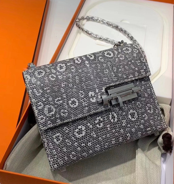 Hermès Ombre Lizard Verrou 17 Bag
