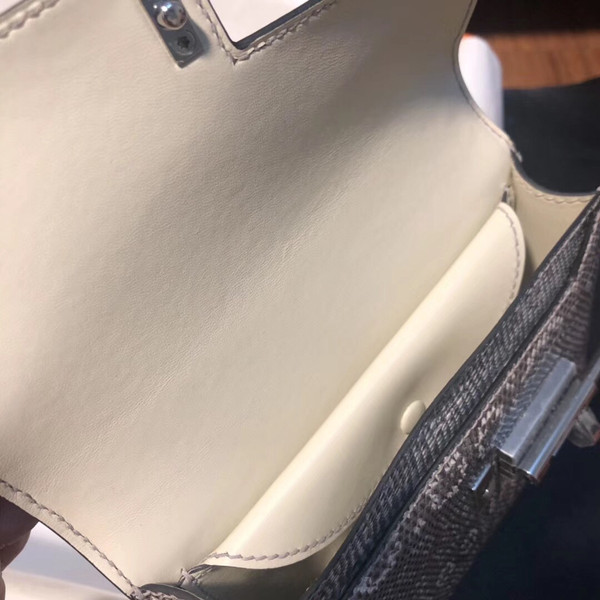 Hermès Ombre Lizard Verrou 17 Bag