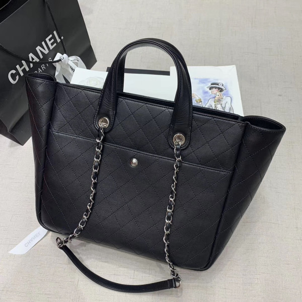 Chanel Large Zipped Tote