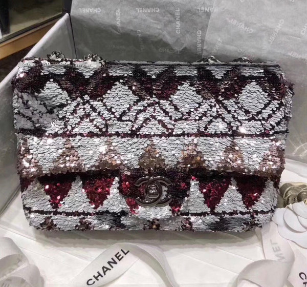 Chanel Sequins Flap Bag