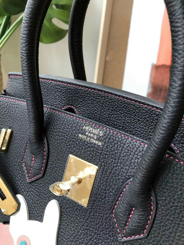 HERMES Black Togo HAC Birkin 32 Limited Edition for Dog's Year 2018