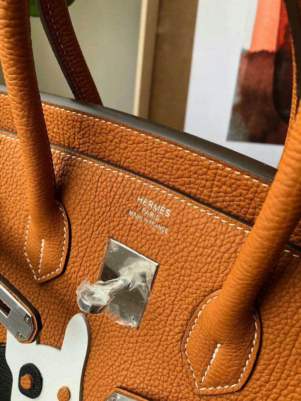 HERMES Gold Togo HAC Birkin 32 Limited Edition for Dog's Year 2018
