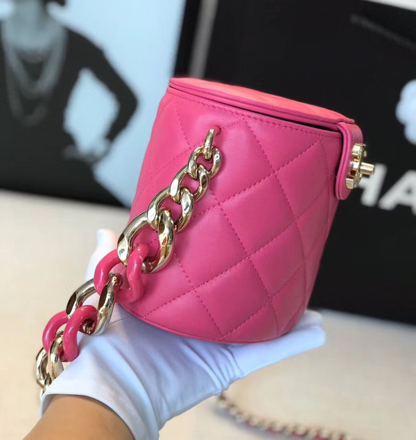 Chanel Vanity Case AS1355 Pink