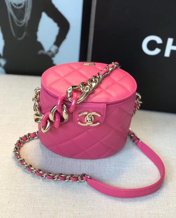 Chanel Vanity Case AS1355 Pink