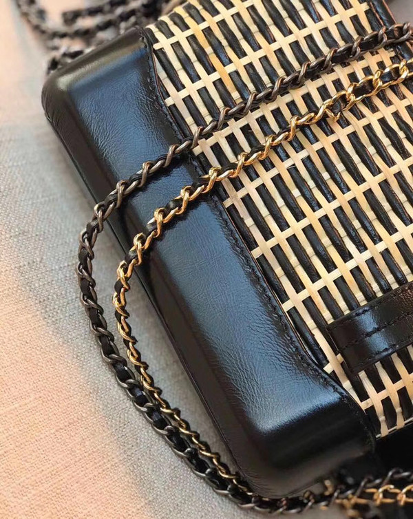 Chanel  CHANEL'S Rattan GABRIELLE Small Hobo Bag