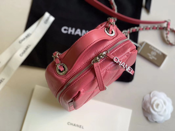 Chanel Camera case AS1323 Pink