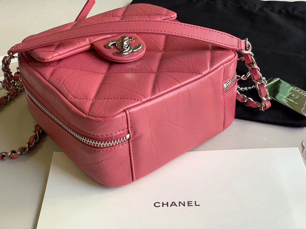 Chanel Camera case AS1323 Pink