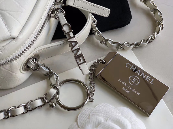 Chanel Camera case AS1323 White