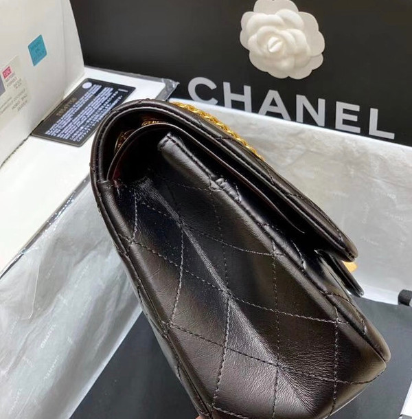 Chanel Reissue large 2.55 handbag with Gold Hardware