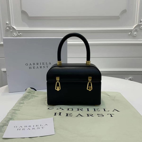 Gabriela Hearst Patsy textured-leather tote Black