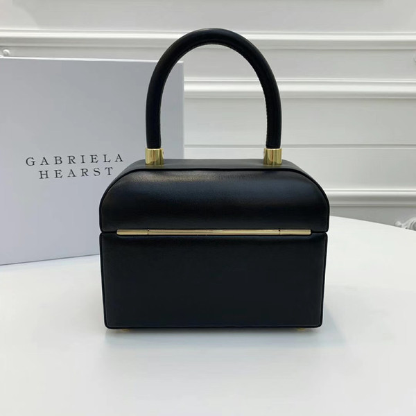 Gabriela Hearst Patsy textured-leather tote Black
