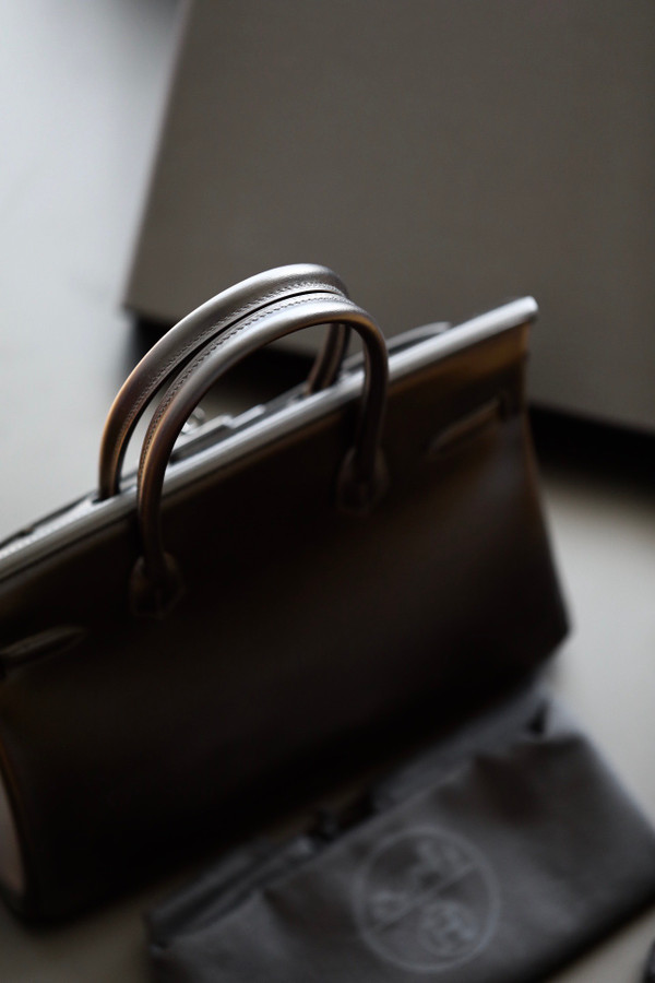 HERMÈS LIMITED EDITION BLACK CALF BOX LEATHER SO BLACK BIRKIN 30 WITH BLACK PVD HARDWARE