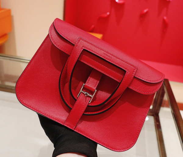 Hermes Ruby Halzan mini bag