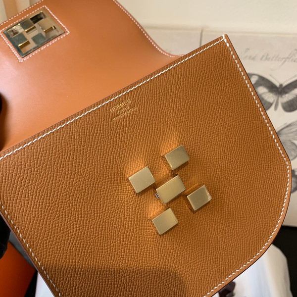 Hermes Gold Mosaique au 24 - 17 bag Gold Hardware