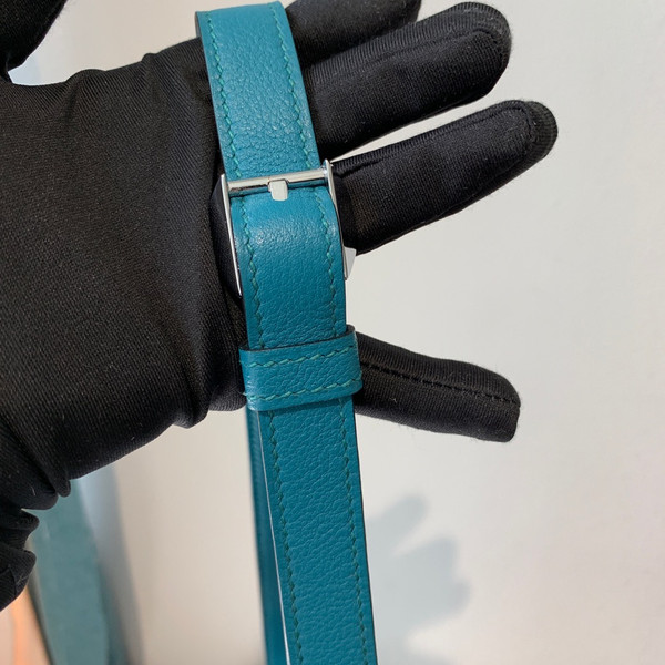 Hermes 2002 Bag 7F Bleu Paon