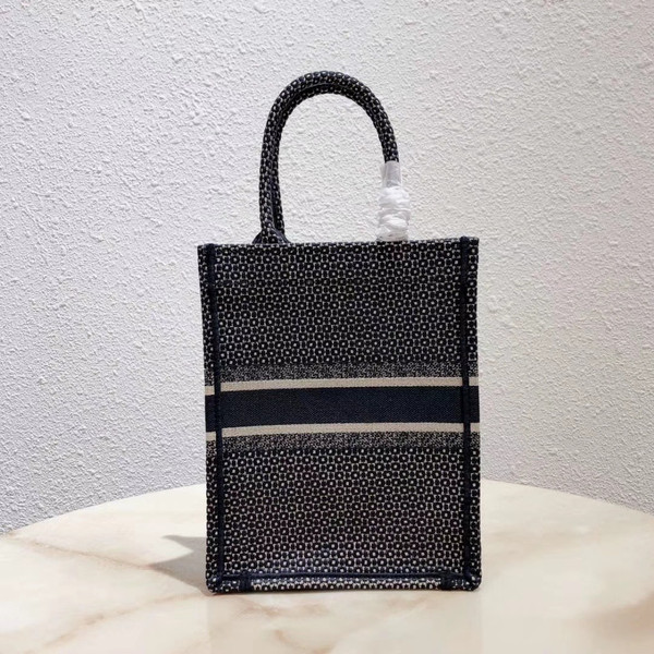 Christian Dior MULTICOLOR TAROT SOLEIL EMBROIDERED VERTICAL DIOR BOOK TOTE 17