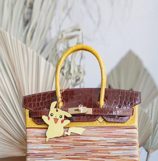 Hermes Niloticus Crocodile  Vibrato Leather BIRKIN 25CM Multiple color II