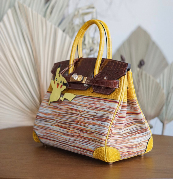 Hermes Niloticus Crocodile  Vibrato Leather BIRKIN 25CM Multiple color II