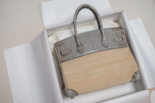 Hermes Niloticus Crocodile  Vibrato Leather BIRKIN 30CM Multiple color I
