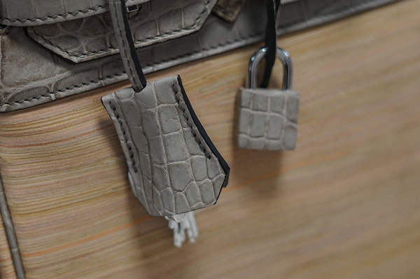 Hermes Niloticus Crocodile  Vibrato Leather BIRKIN 30CM Multiple color I
