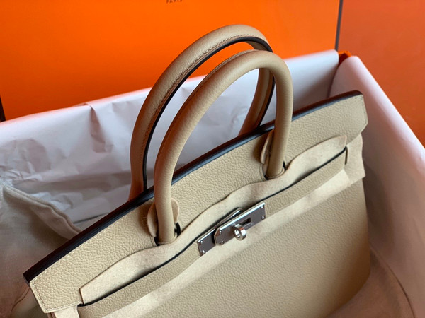 Hermès S2 Trench Birkin 30 cm Togo Leather Palladium Hardware
