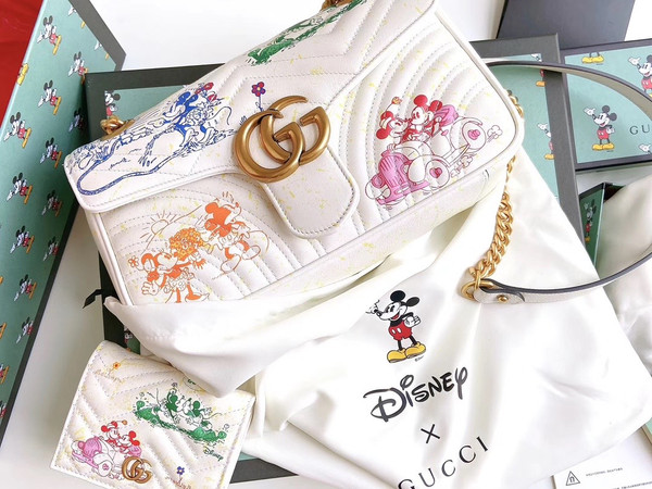 Gucci Online Exclusive Disney x Gucci GG Marmont small shoulder bag