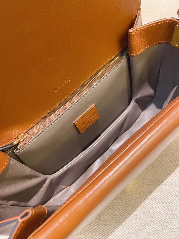 Gucci Sylvie 1969 small brown shoulder bag
