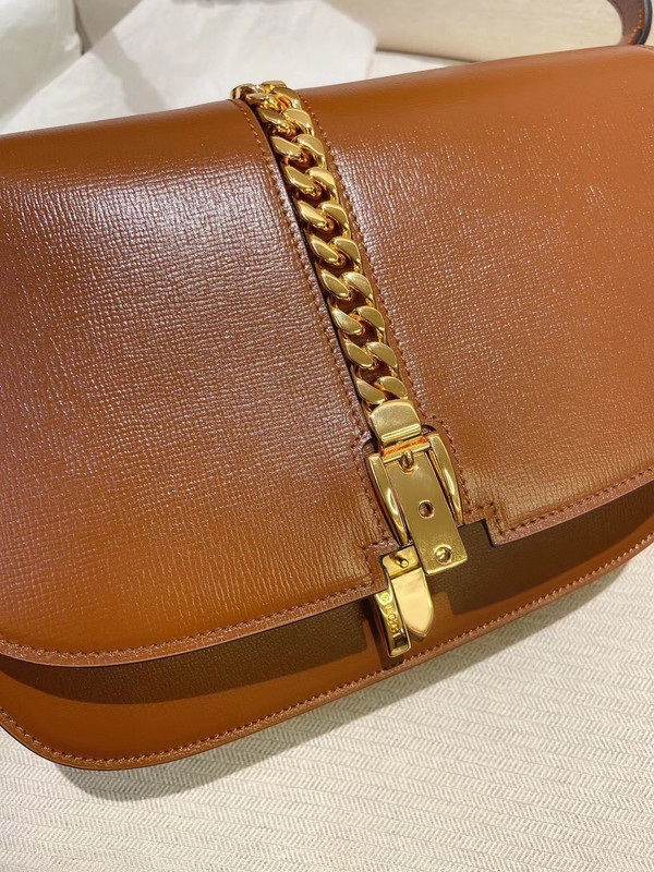 Gucci Sylvie 1969 small brown shoulder bag