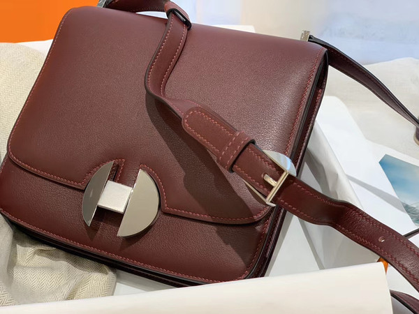 Hermes 2002 Bag 57 BORDEAUX