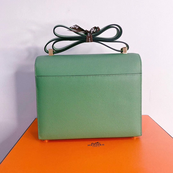 Hermès 3I Vert Criquet Verrou 21 Bag