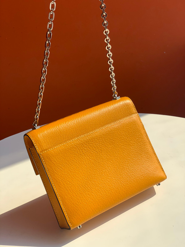 Hermès 9D Amber Verrou 21 Bag