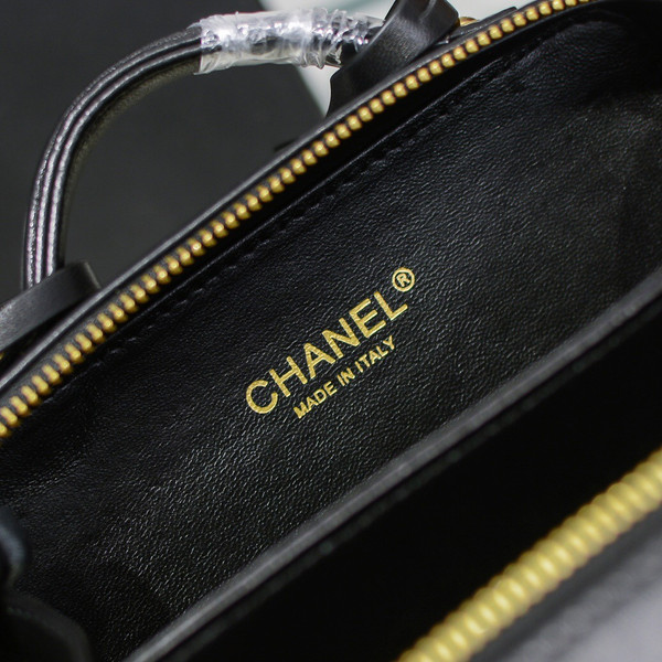 Chanel Small Vanity Case Black