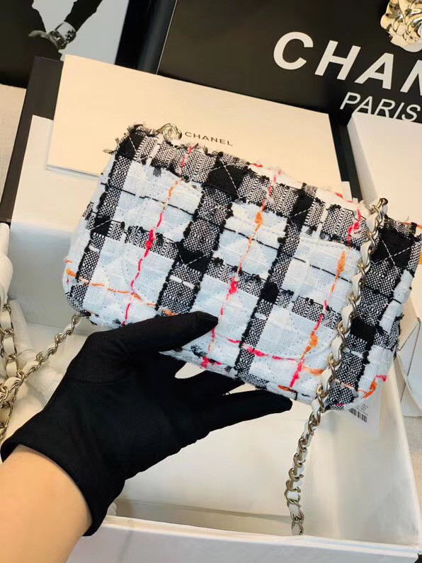 Chanel Tweed Mini Flap Bag