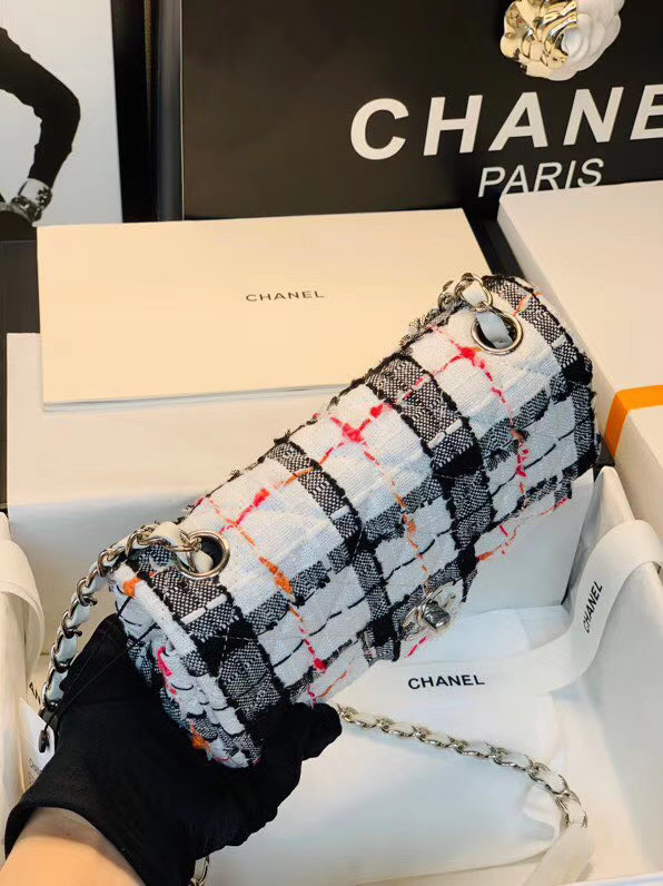 Chanel Tweed Mini Flap Bag