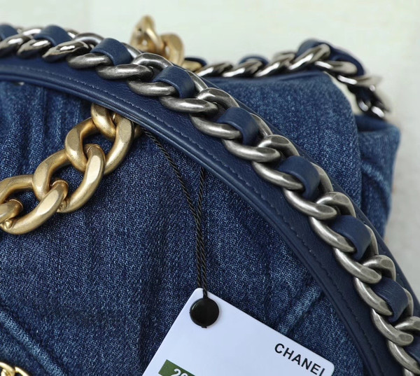 Chanel Denim 19 Flap Bag