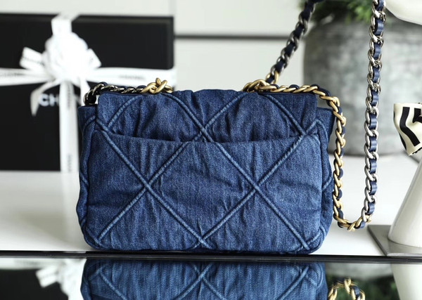 Chanel Denim 19 Flap Bag
