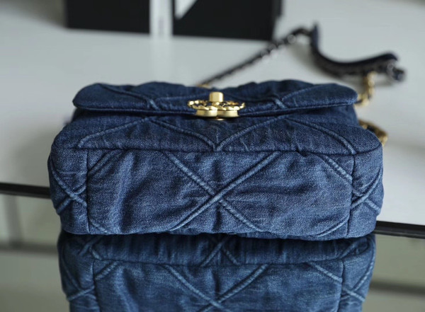 Chanel Denim 19 Flap Bag