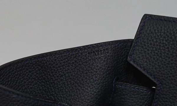 Hermes LIMITED EDITION  ''ENDLESS ROAD - NIGHT'' HAC BIRKIN 50  TOGO, SWIFT & CLÉMENCE LEATHER WITH PALLADIUM HARDWARE