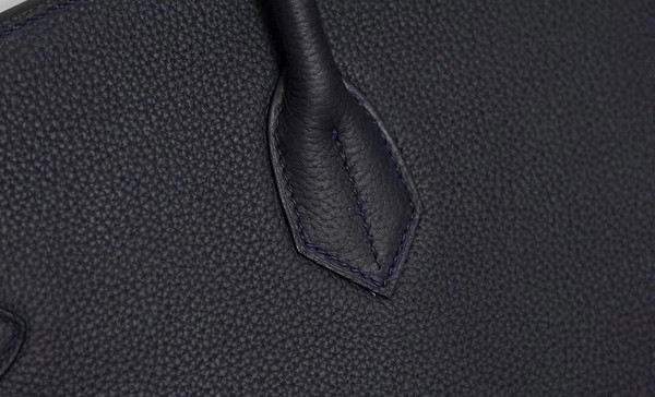 Hermes LIMITED EDITION  ''ENDLESS ROAD - NIGHT'' HAC BIRKIN 50  TOGO, SWIFT & CLÉMENCE LEATHER WITH PALLADIUM HARDWARE