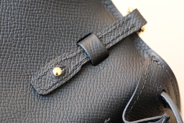 Hermes Kelly Wallet to Go Black EPSOM GHW