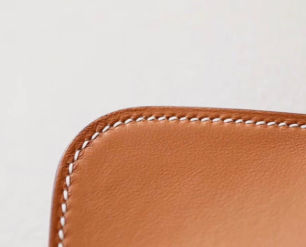 Hermes Constance Bag 18 Fauve Barenia Leather Gold Hardware