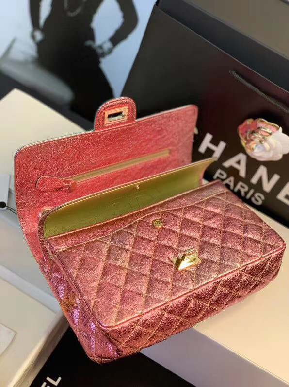 Chanel Metallic Goatskin 2.55 Handbag