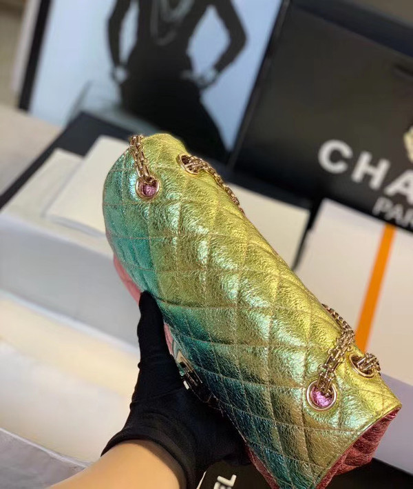Chanel Metallic Goatskin 2.55 Handbag