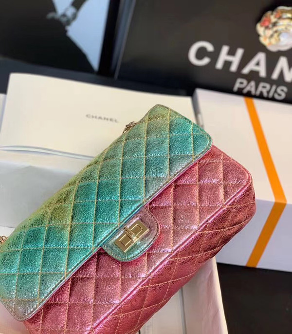 Chanel Metallic Goatskin 2.55 Handbag