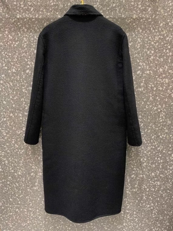 Fendi COAT Black wool Double-sided coat